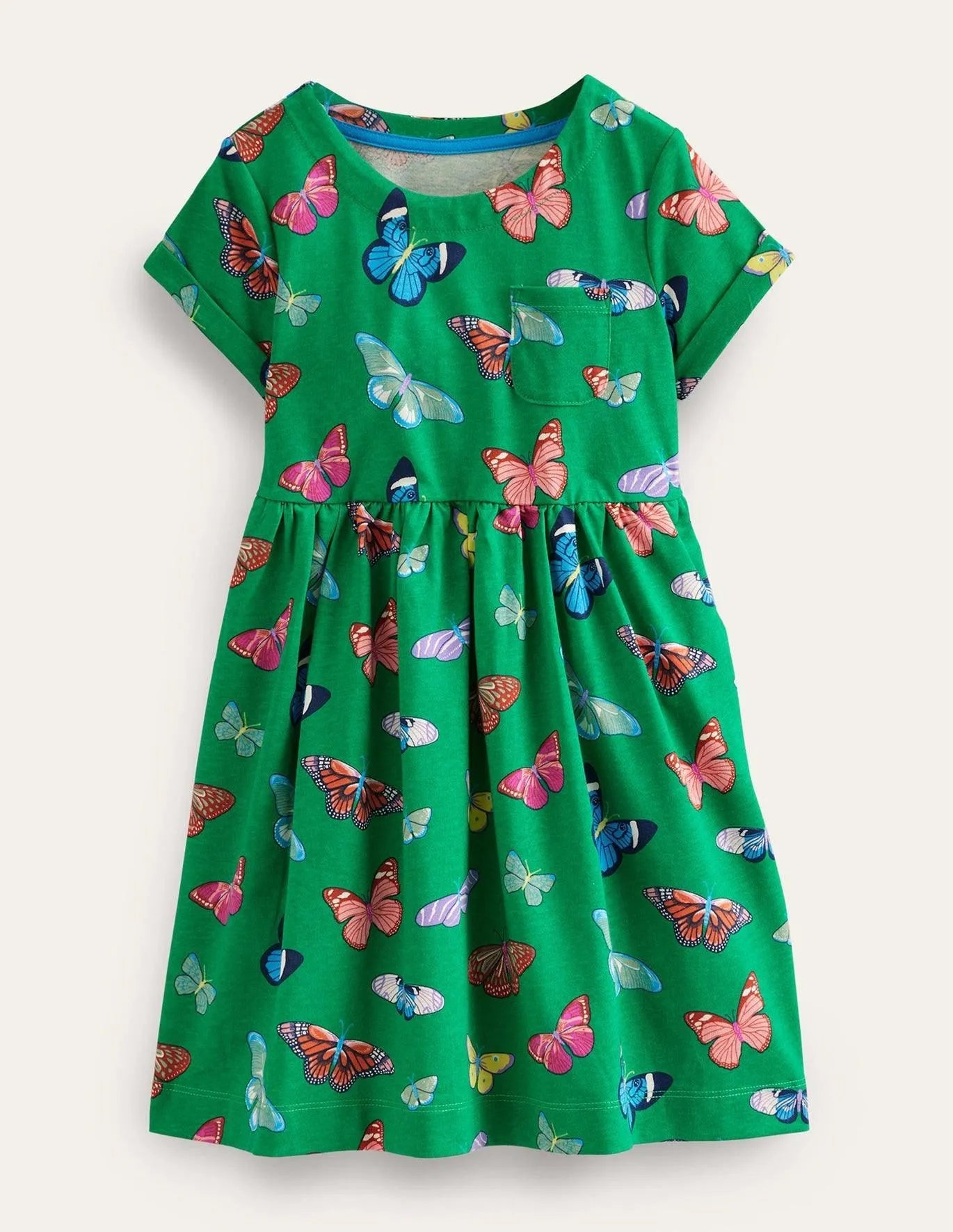Short-sleeved Fun Jersey Dress - Mini Taylor