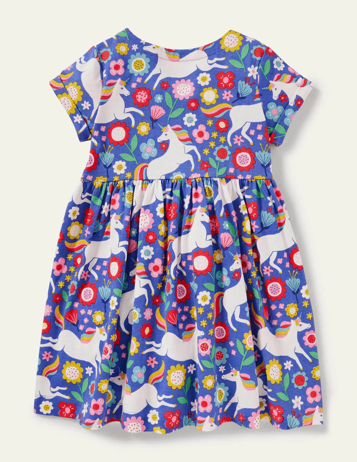 Short-sleeved Fun Jersey Dress - Mini Taylor
