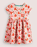 Short-sleeved Fun Jersey Dress - Mini Taylor