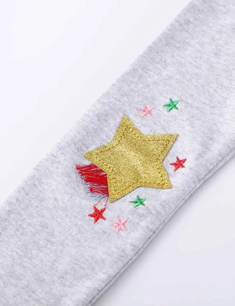 Unicorn Appliqué Tassel Leggings - Mini Taylor