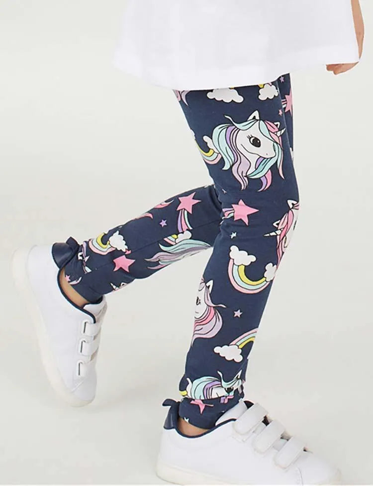Unicorn Printed Leggings - Mini Taylor