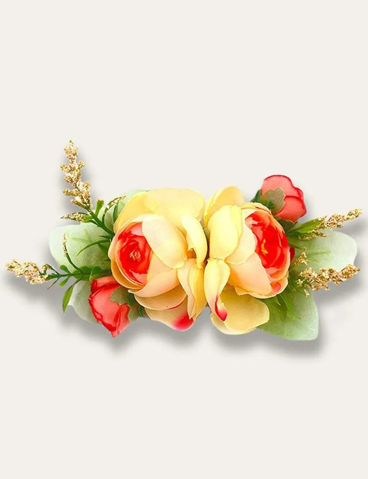 Colorful Artificial Flower Headband - Mini Taylor