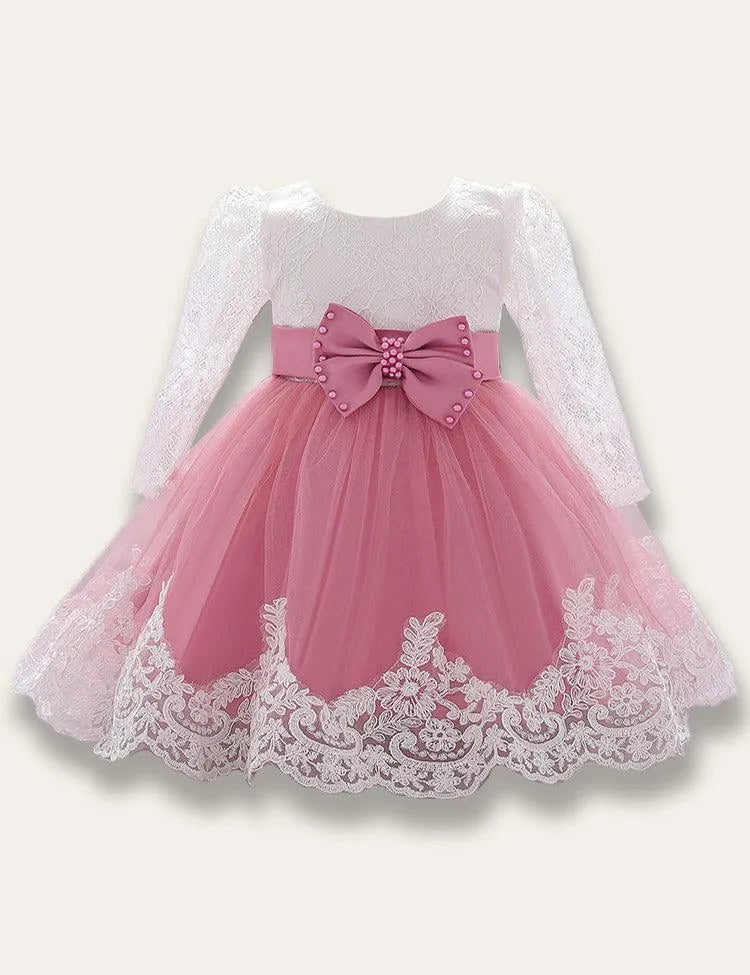 Baby Bow Lace Dress - Mini Taylor