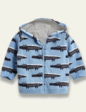 Blue Crocodile Hooded Jacket - Mini Taylor