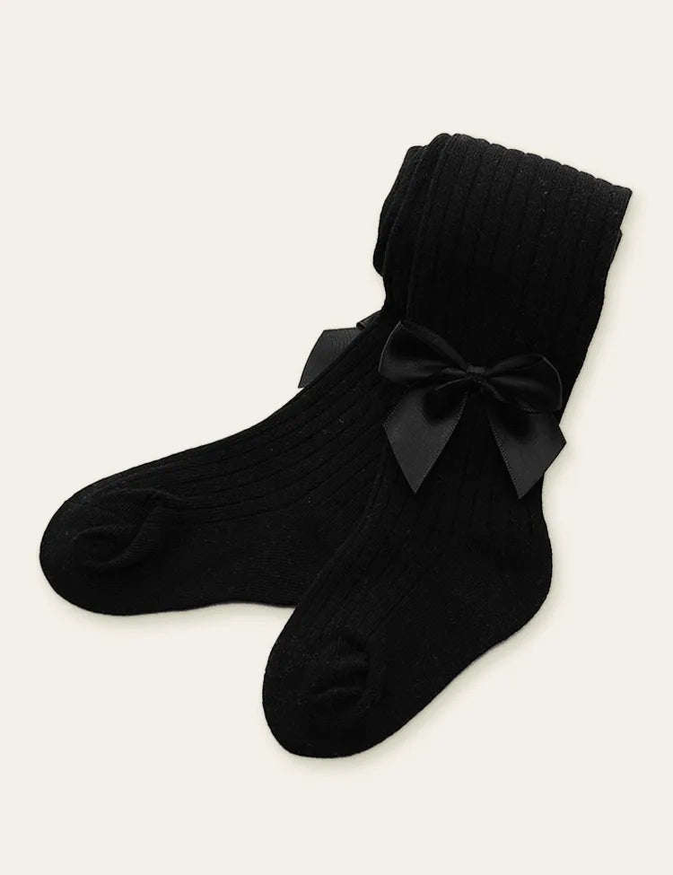 Bow Comfort Warm Tights - Mini Taylor
