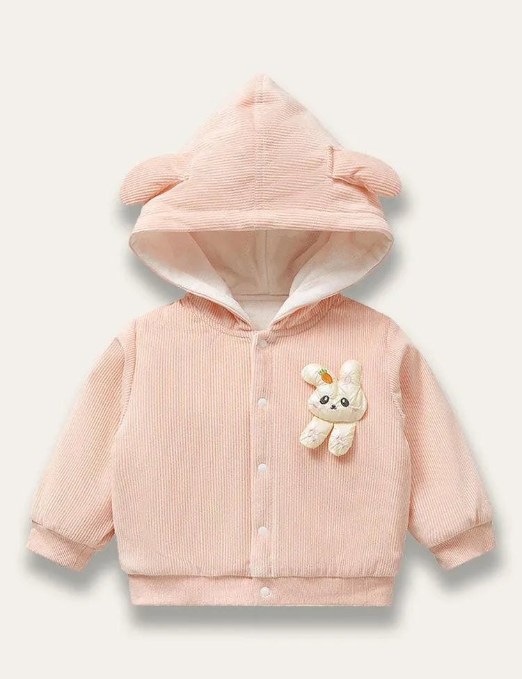 Cartoon Animal Hooded Coat - Mini Taylor