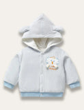 Cartoon Animal Hooded Coat - Mini Taylor