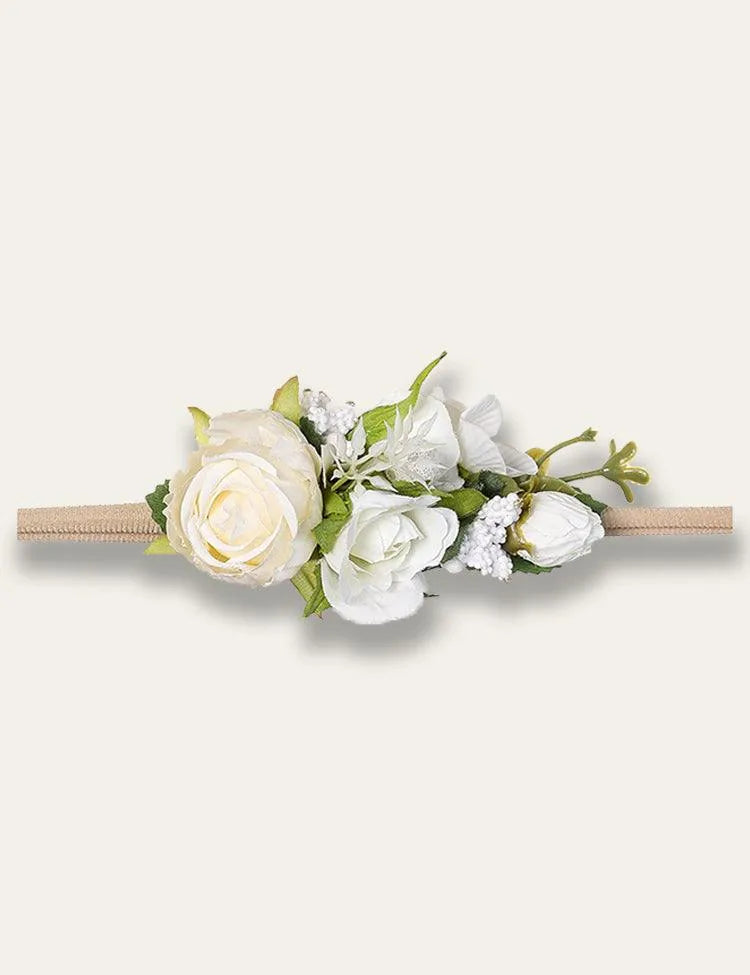 Colorful Artificial Flower Headband - Mini Taylor