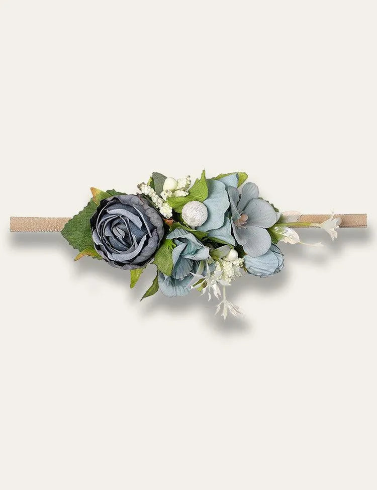 Colorful Artificial Flower Headband - Mini Taylor
