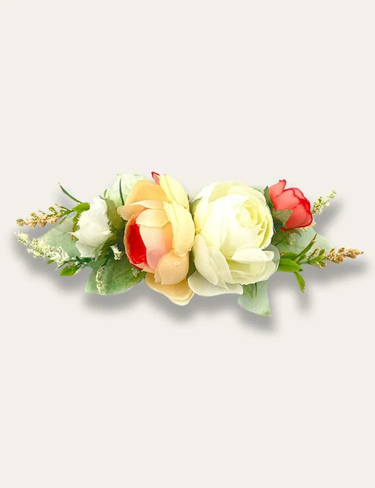 Colorful Artificial Flower Headband - Mini Taylor