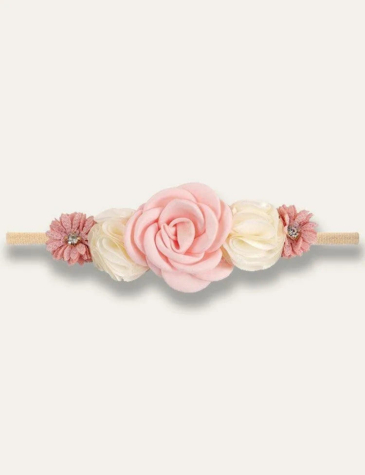 Colorful Flower Artificial Flower Headband - Mini Taylor