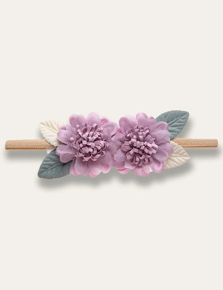 Colorful Flower Elastic Headband - Mini Taylor