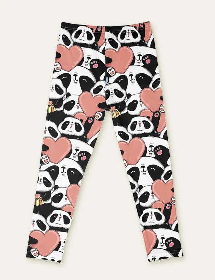 Cute Floral Animal Full Printed Leggings - Mini Taylor