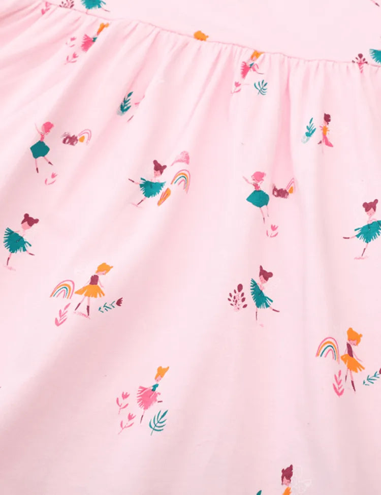 Dancing Fairy Printed Dress - Mini Taylor