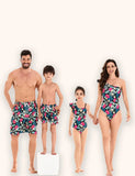 Flower Family Matching Swim Suit