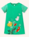 Little Mouse Applique Dress