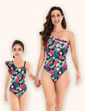 Flower Family Matching Swim Suit