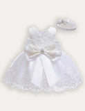 Bow Tutu Lace Dress