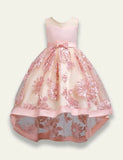 3D Embroidered Tail Party Dress - Mini Taylor