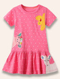 Farm Animal Appliqué Dress