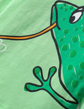 Cartoon Frog Printed Long Sleeve T-Shirt - Mini Taylor