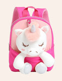 Cartoon Fluffy Unicorn Backpack - Mini Taylor