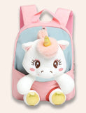 Cartoon Fluffy Unicorn Backpack - Mini Taylor