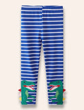Dinosaur Appliqué Leggings