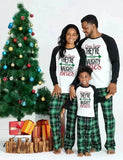 Christmas Letter Printed Family Matching Pajamas