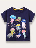 Glowing Jellyfish T-Shirt - Mini Taylor