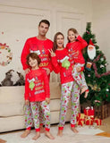 Christmas Monster Printed Fmaily Matching Pajamas