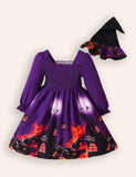 Halloween Pumpkin Pattern Dress