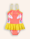 Cartoon Unicorn One-piece Swimsuit