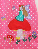 Little Fairy Appliqué Long Sleeves Dress
