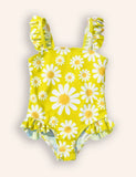 Flower Print One-piece Swimsuit