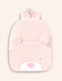 Cute Bear Embroideried Schoolbag