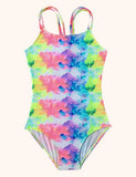 Tie-dye Suspender Swimsuit