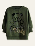 Bear Printed Sweatshirt - Mini Taylor