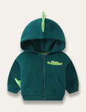 Cartoon Crocodile Fleece Coat - Mini Taylor