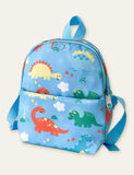 Cartoon Printed Schoolbag Backpack - Mini Taylor