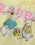 Cartoon Rabbit Printed Suit - Mini Taylor