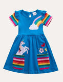 Cotton Appliqué Dress - Mini Taylor