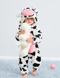 Cow Shape Rompers Pajamas