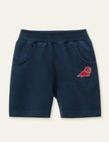Dinosaur Cute Embroidered Shorts - Mini Taylor