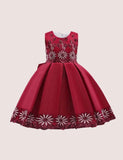 Embroidered Party Dress - Mini Taylor