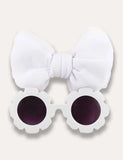 Flower Sunglasses+Solid Headband - Mini Taylor