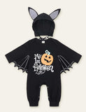 Halloween Funny Bat Hooded Romper - Mini Berni