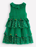 Christmas Tree Tulle Dress