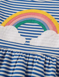 Rainbow Striped Dress - Mini Taylor