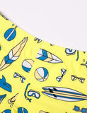 Shark Print Swimming Shorts - Mini Taylor